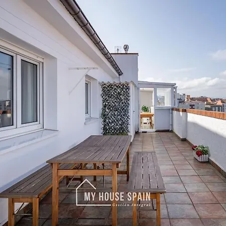 Myhousespain - Atico Con Gran Terraza En Apartment Gijon